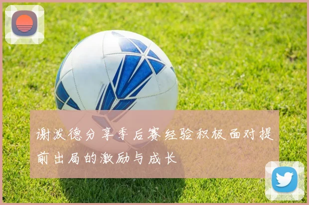 谢泼德分享季后赛经验积极面对提前出局的激励与成长